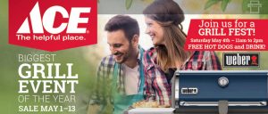 Ace Hardware grill event, best prices on grills watsonville, freedom, central coast