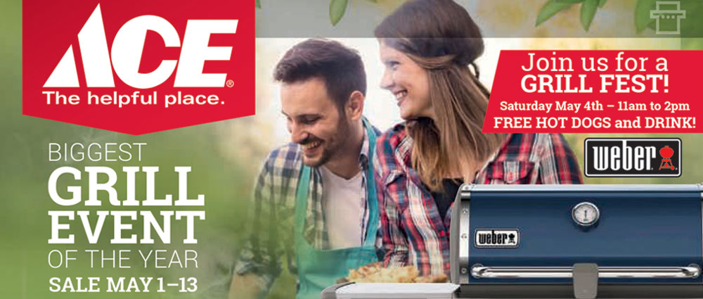 Ace Hardware grill event, best prices on grills watsonville, freedom, central coast