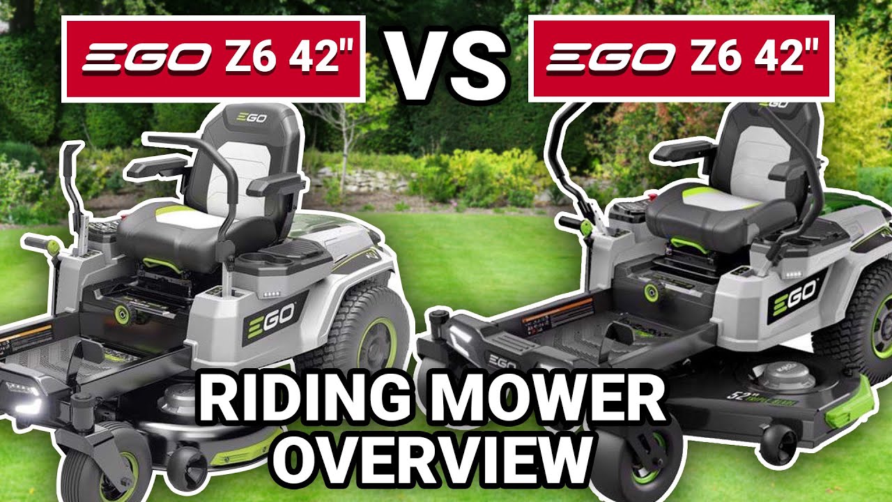 EGO Power Electric Riding Mower Overview