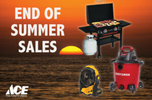 end of summer sales, best prices grills power tools, central coast ace hardware