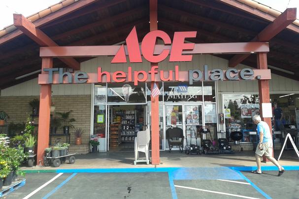 ace hardware east lake shopping center, watsonville california