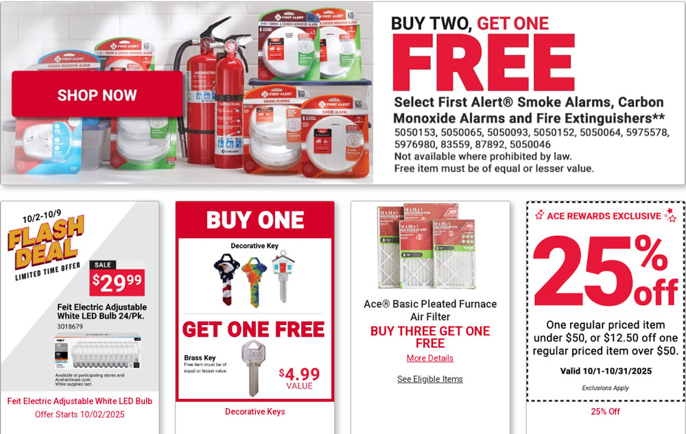 smoke alarms on sale near me, central coast ace hardware