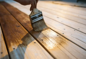 home projects to tackle before fall, deck staining, central coast ace hardware